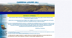 Desktop Screenshot of comunecarregaligure.eu